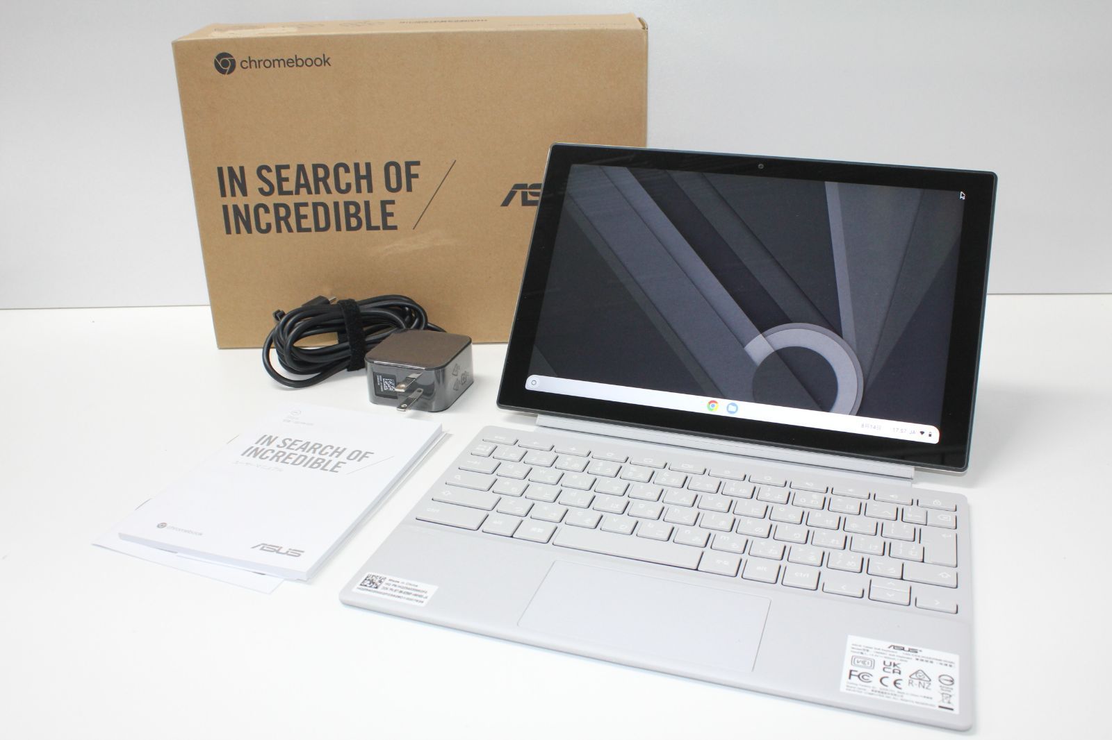 ASUS〈Chromebook CM30〉MT8186G/eMMC64GB/メモリ4GB/Chrome OS/タブレット/SIMフリー ④