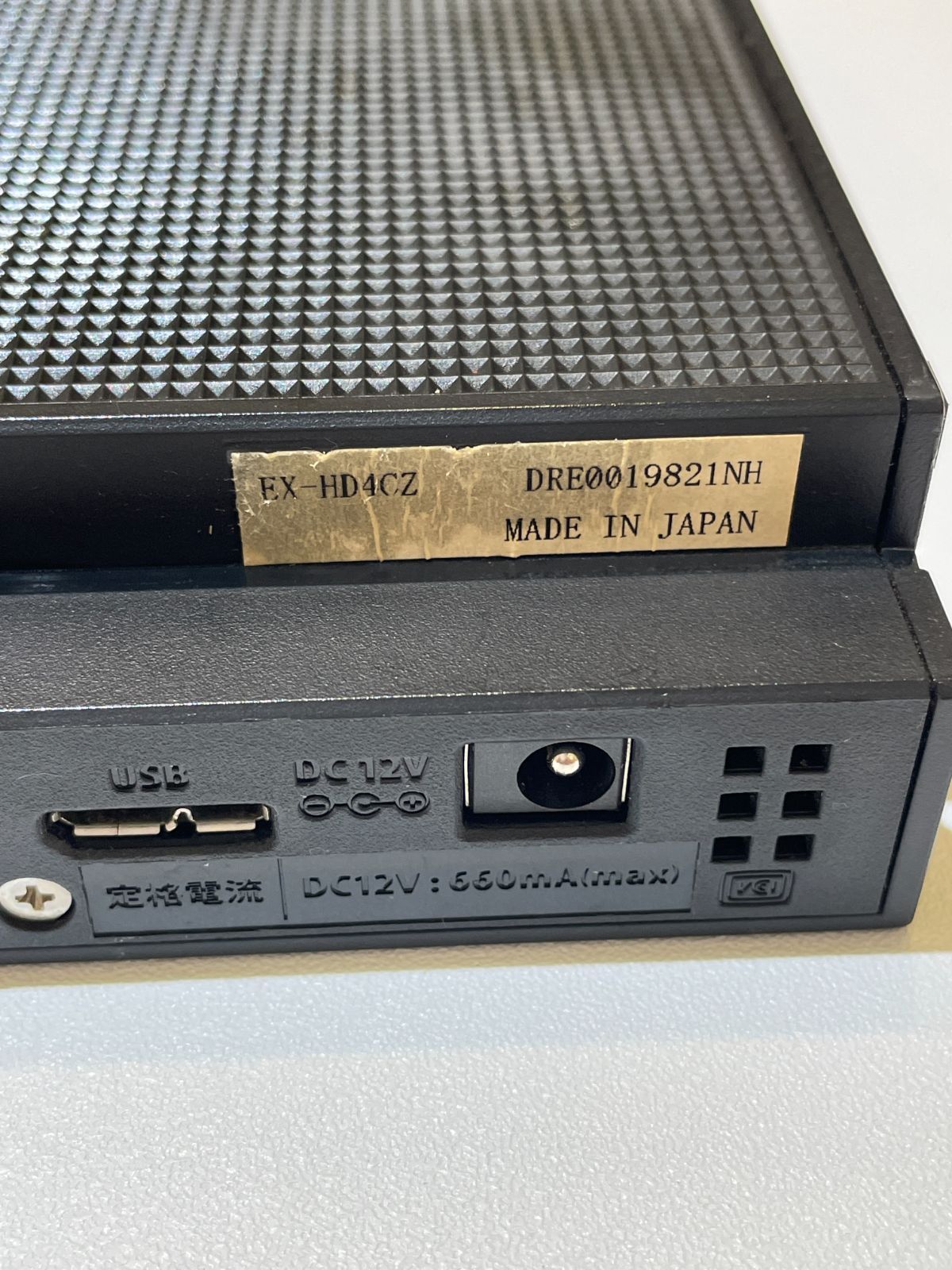 管理番号-SK】I-O DATA EX-HD4CZ 4TB 外付けハードディスク ジャンク