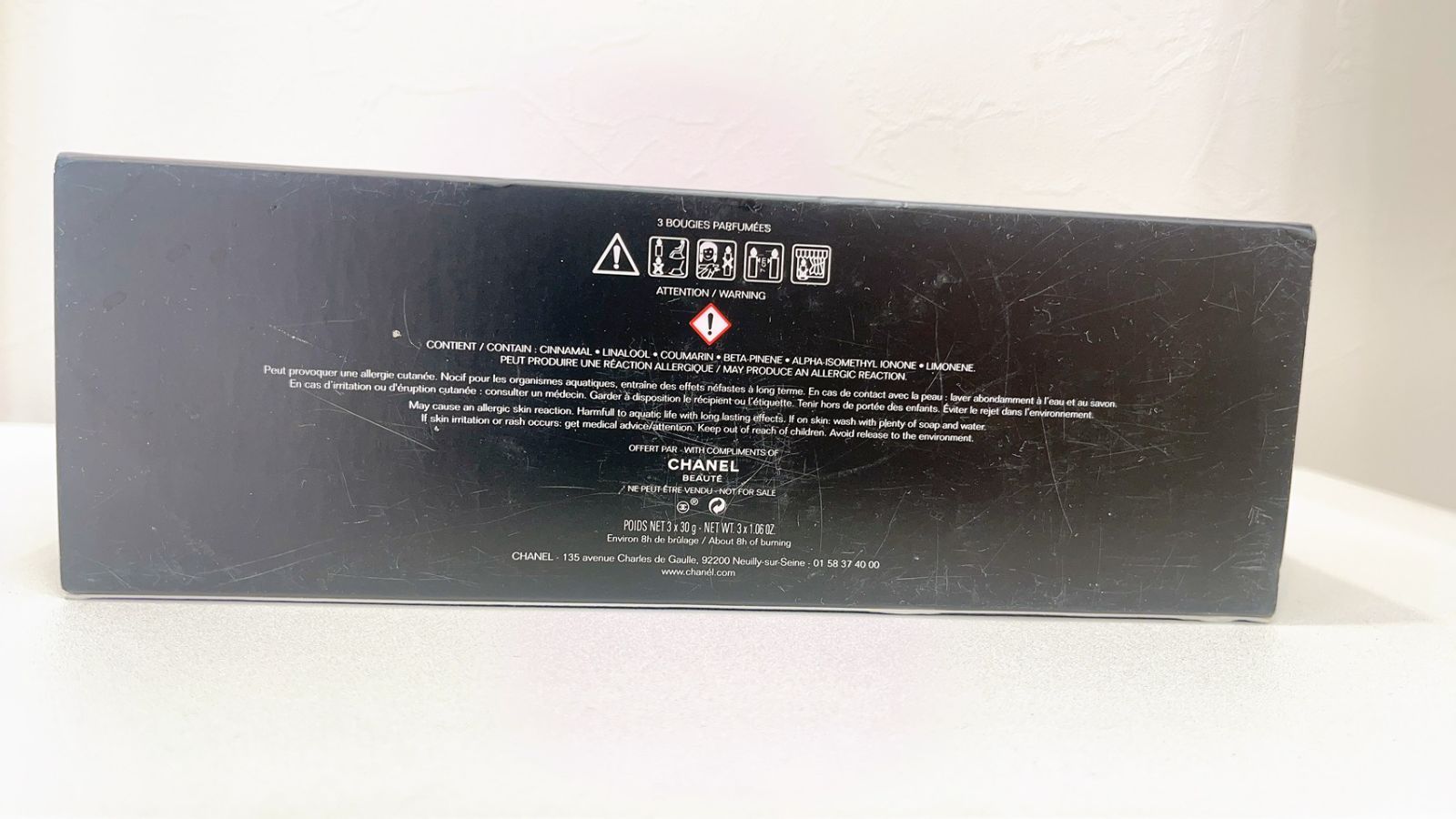 YK053】非売品 CHANEL アロマキャンドル 3個セット - メルカリ