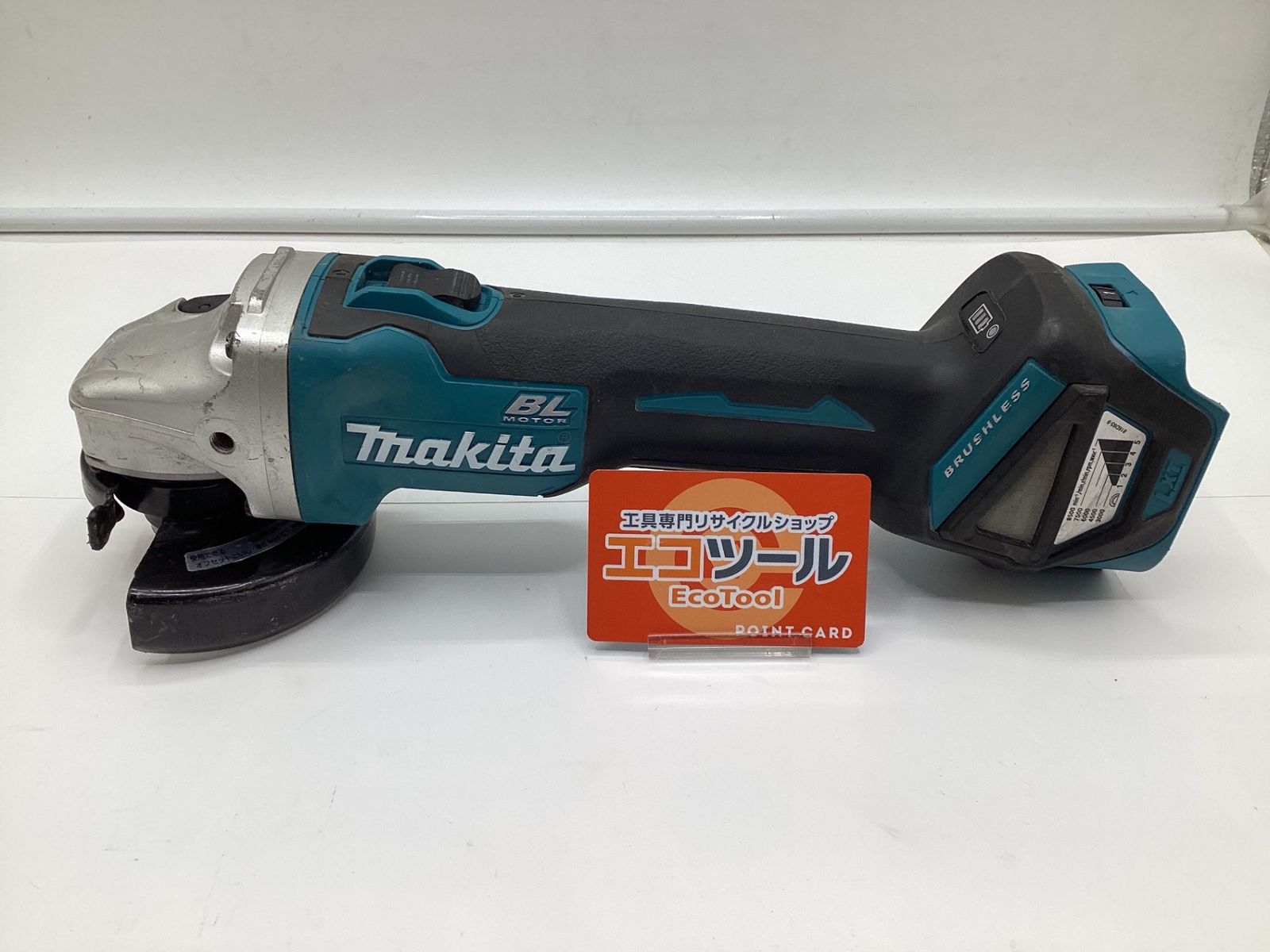 【中古品】Makita/マキタ GA412DZ ☆ 18v100mm充電式ディスクグラインダー [IT_XSL4M][岡岩][M05]