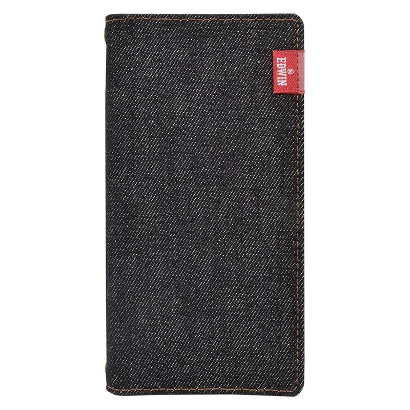 【新品】 【 EDWIN 正規品 】 iPhone15 対応 ケース 手帳型 デニム 「タグデニム」 アイフォン15用 iPhone 15用 エドウィン アイフォン14用 iPhone14 iPhone13 兼用 ブランド スマホケース カード収納 (ブラック 6,533円