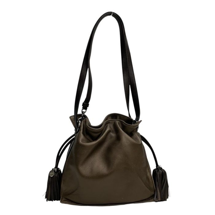 LOEWE/ロエベ/フラメンコ/タッセル/ショルダーバッグ/ナッパレザー
