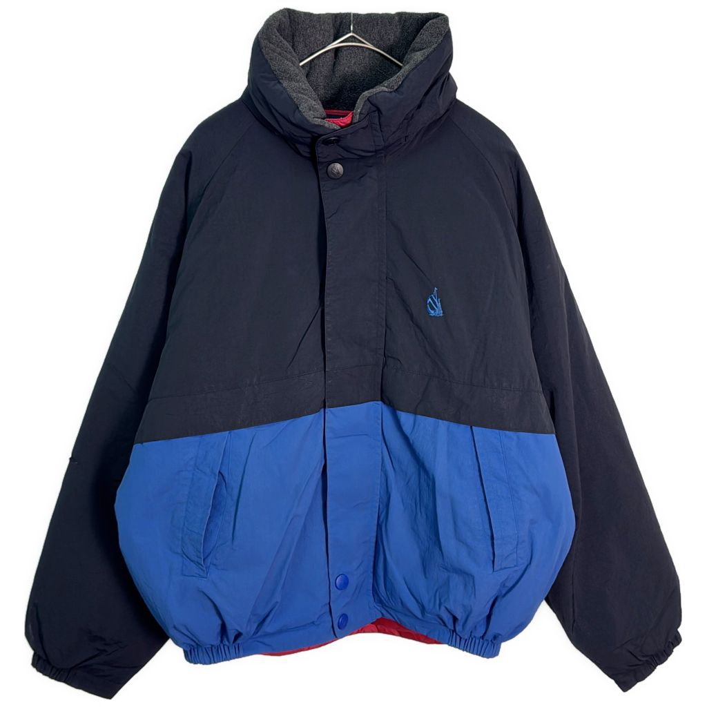 90年代 NAUTICA ノーティカ リバーシブル ダウンジャケット バイカラー