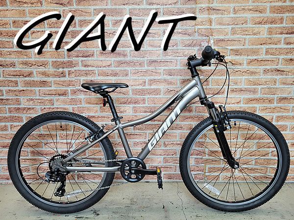◇ ■ 美品!! GIANT XTC JR24 130-145cm 2023購入 ジャイアント ジュニアマウンテン MTB 7段変速 T-1281