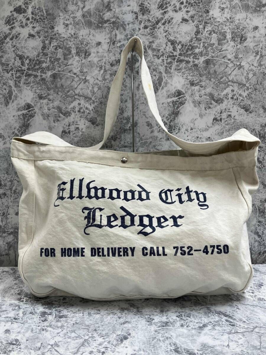 Ellwood City Ledger ニュースペーパーバッグ ELLWOOD CITY LEDGER ニュースペーパーバッグ - メルカリ