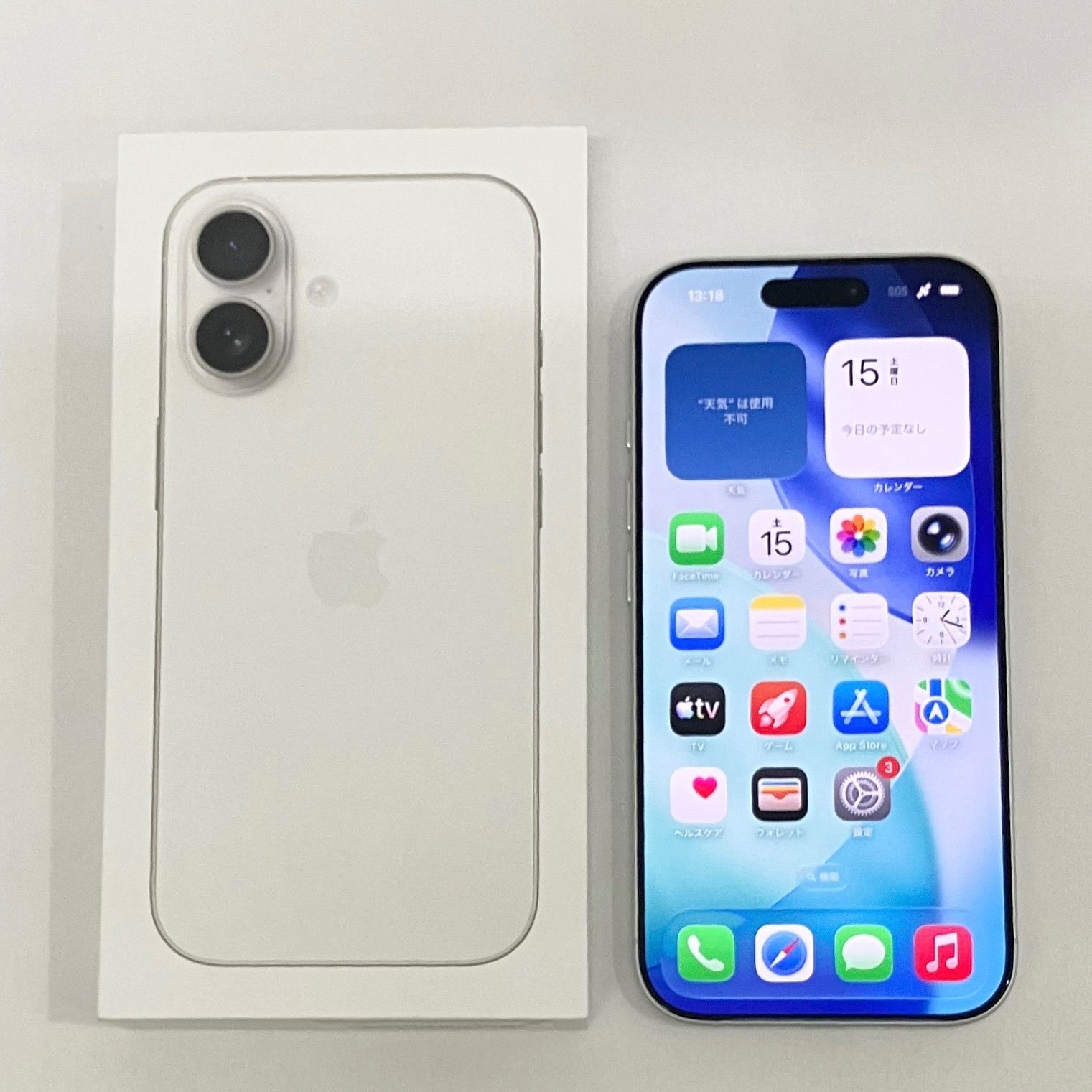 iPhone17 256GB ほぼ新品同様 256GB 0 iPhone17 SIMフリー版充放電回数