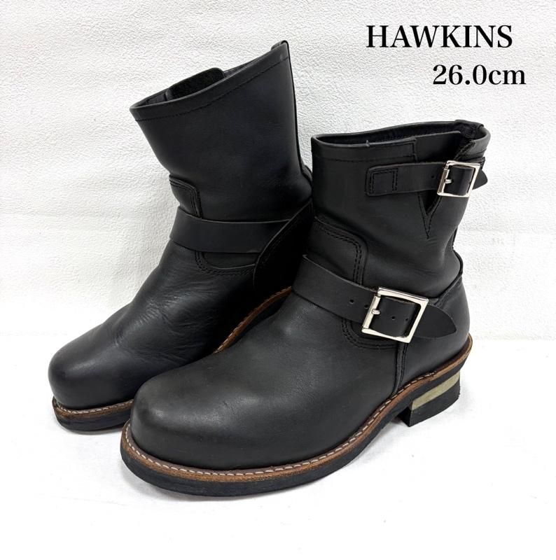 Hawkins discontinued leather belt steel toe engineer boots HL 40015 men's 26.0 cm isItems [USED] [used clothes] [used] [used] 50164566