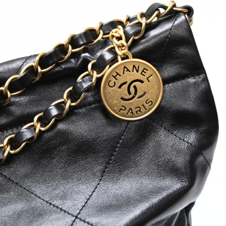 極美品 シャネル CHANEL シャネル22 ハンドバッグ チェーンショルダー