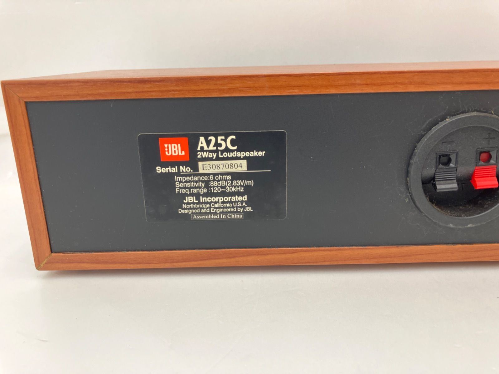 □ JBL ジェイビーエル A25C センタースピーカー - メルカリ