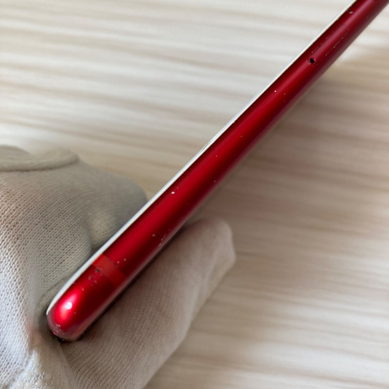 iPhone7 128GB RED バッテリー99% SIMフリー 【公式通販】
