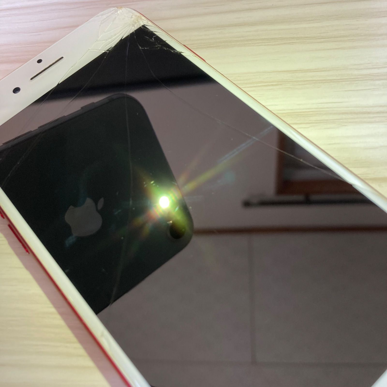iPhone7 128GB RED バッテリー99% SIMフリー 【公式通販】