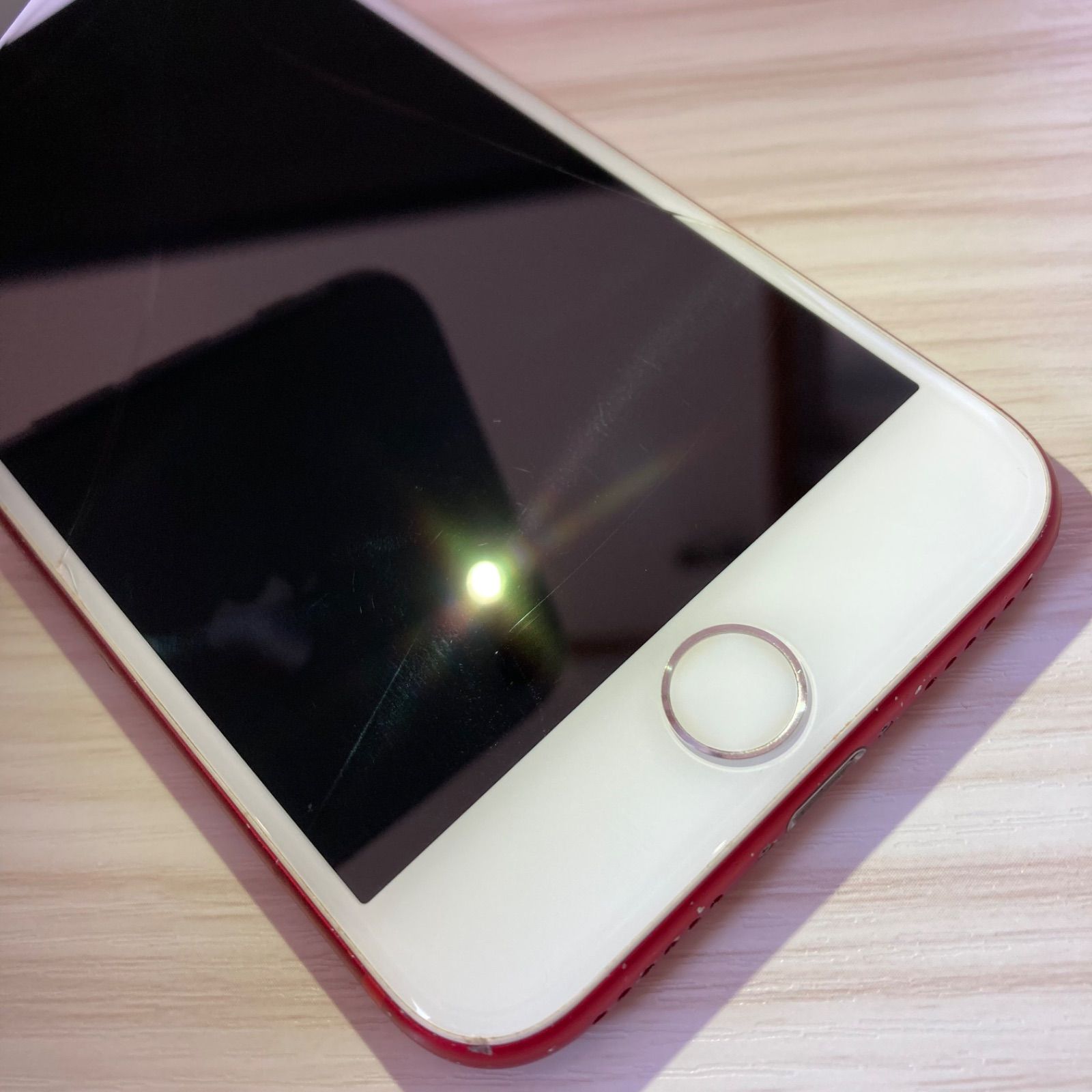 iPhone7 128GB RED バッテリー99% SIMフリー - メルカリ