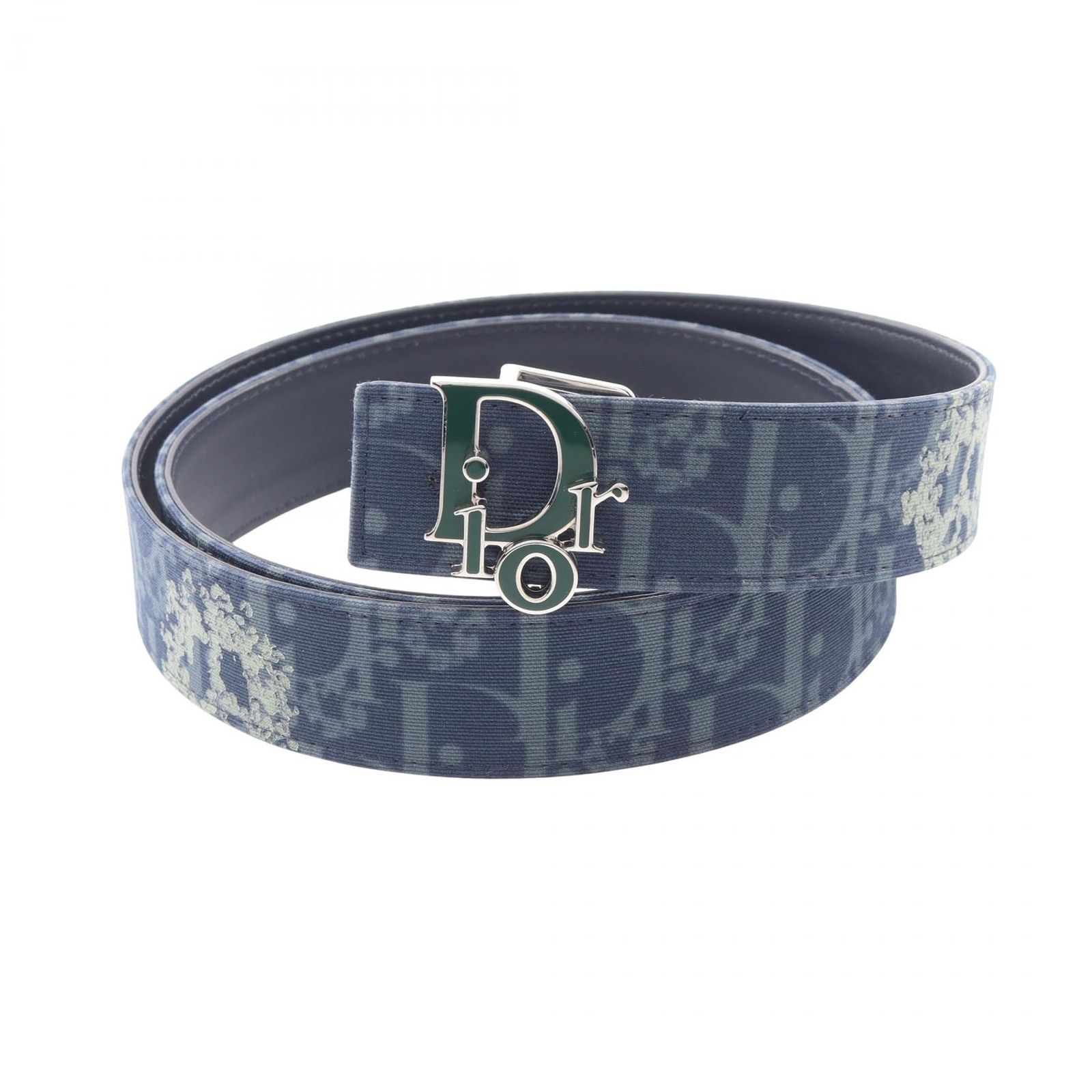 ディオール Dior ベルト DIOR × Denim Tears シルバー金具