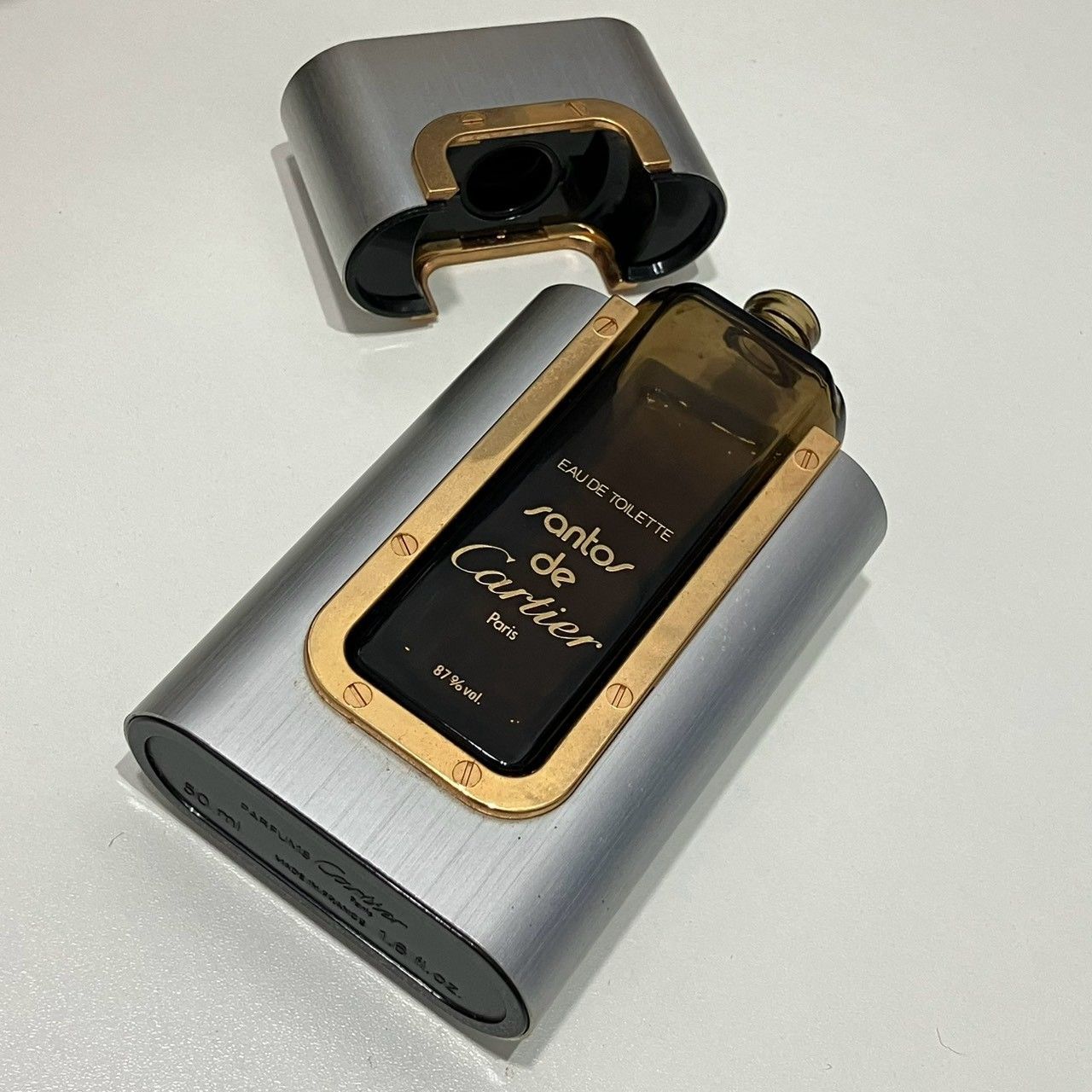 Cartier カルティエ サントス ドゥ カルティエ 香水ボトル 空瓶 50ml