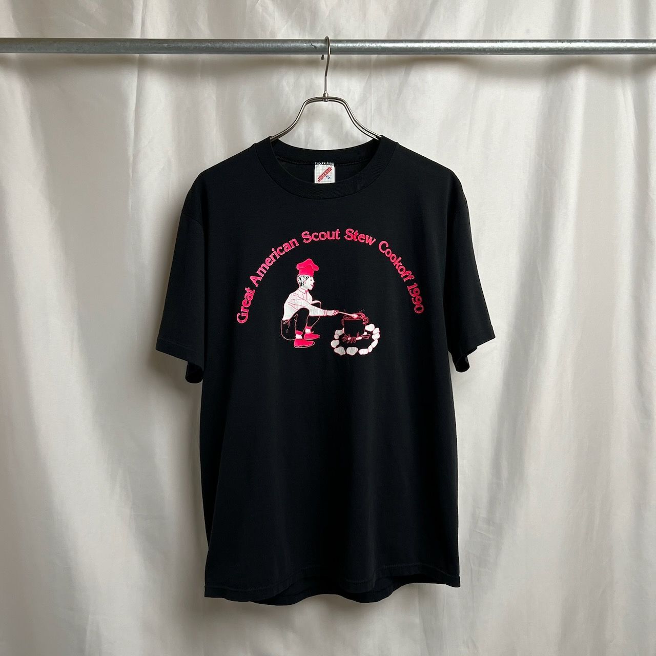 80s USA　ボーイスカウト　男の子　Tシャツ　XL　古着