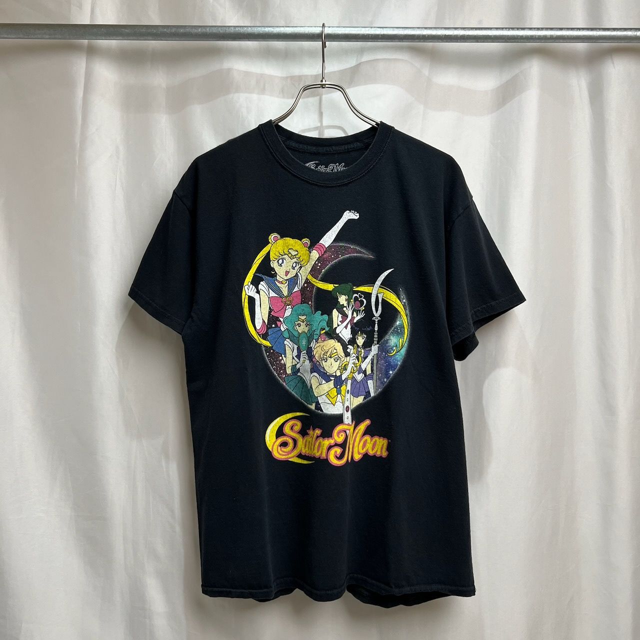 sailor moon　美少女戦士セーラームーン　5戦士　Tシャツ　L　古着
