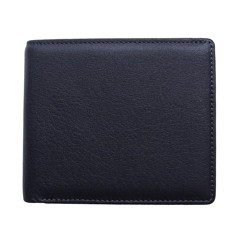 [leathertone] 二つ折り 財布 薄型 メンズ 本革 鹿革 大容量 収納 カード 男性 プレゼント 小銭入れ 日本製 2つ折り メンズ財布 柔らかな革 人気 革 折りたたみ 二つ折り財布 ギフト 父の日 ブランド 薄い 4lt0035 (bla 0 11,939円