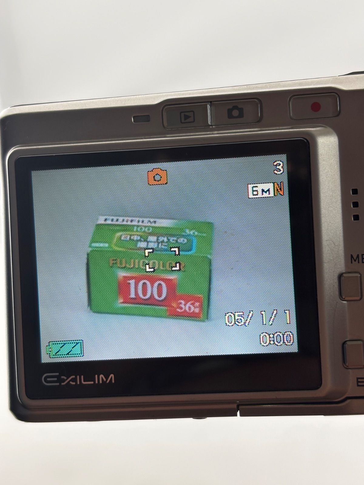 570【動作確認済み】 CASIO EXILIM EX-S600 シルバー カシオ