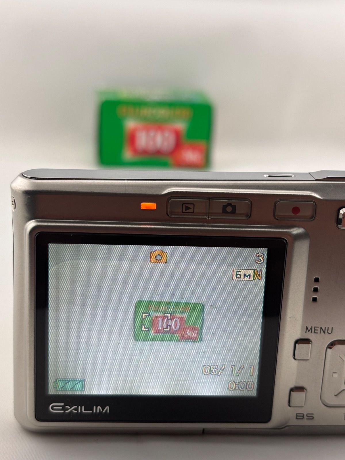 570【動作確認済み】 CASIO EXILIM EX-S600 シルバー カシオ