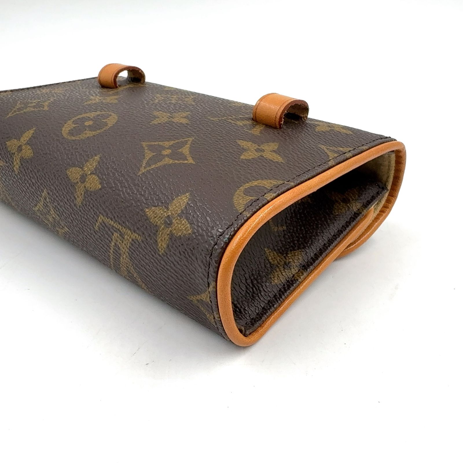 新着】LOUIS VUITTON ポシェット ツインPM モノグラム XS レザー、PVC