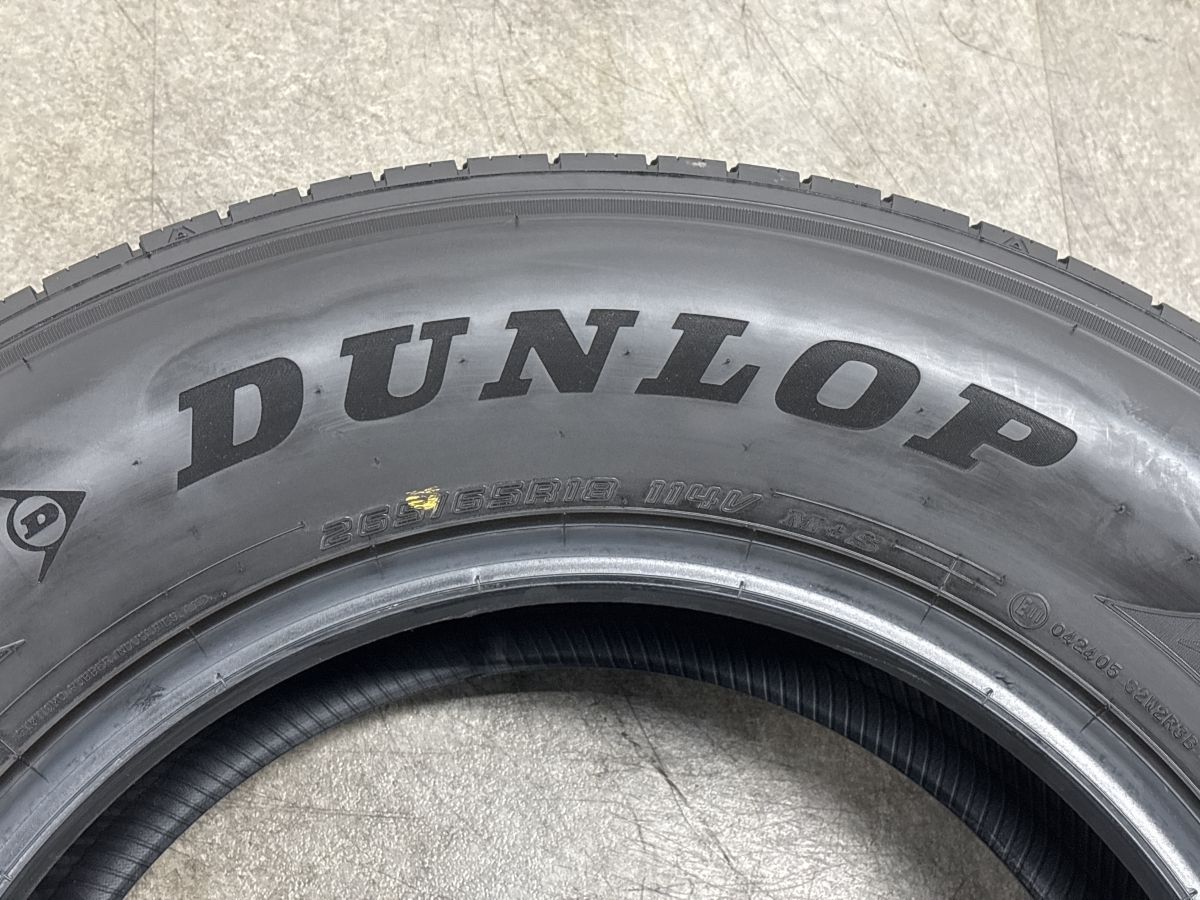 2026年製 新車外し】ダンロップ グラントレック H/T 31 265/65R18 4本