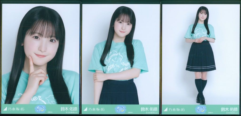 鈴木佑捺 生写真 真夏の全国ツアー 2026 乃木坂46 会場限定生写真 鈴木佑捺 真夏の全国ツアー2026 Tシャツ 広島