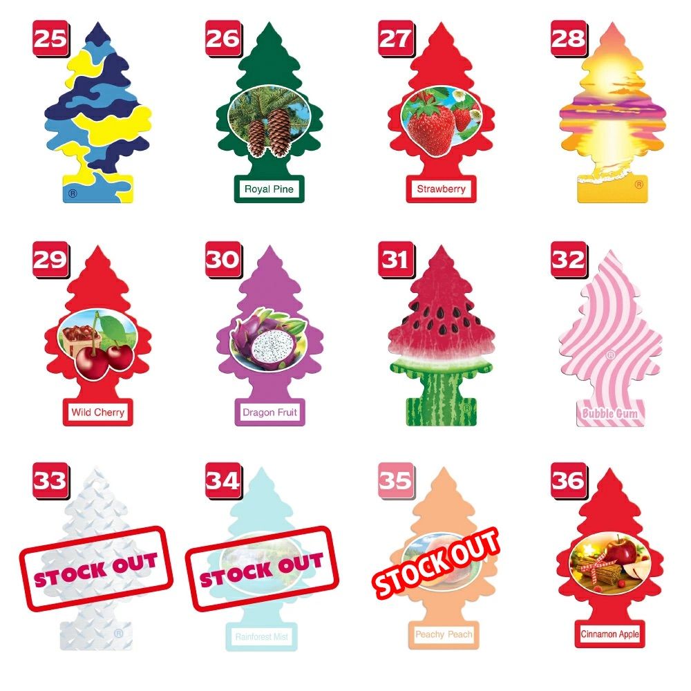Little Trees リトルツリー 非売品 販売店限定 ボールペン 希少レア えらべる リトルツリー 6枚セット Little Trees リトルツリー