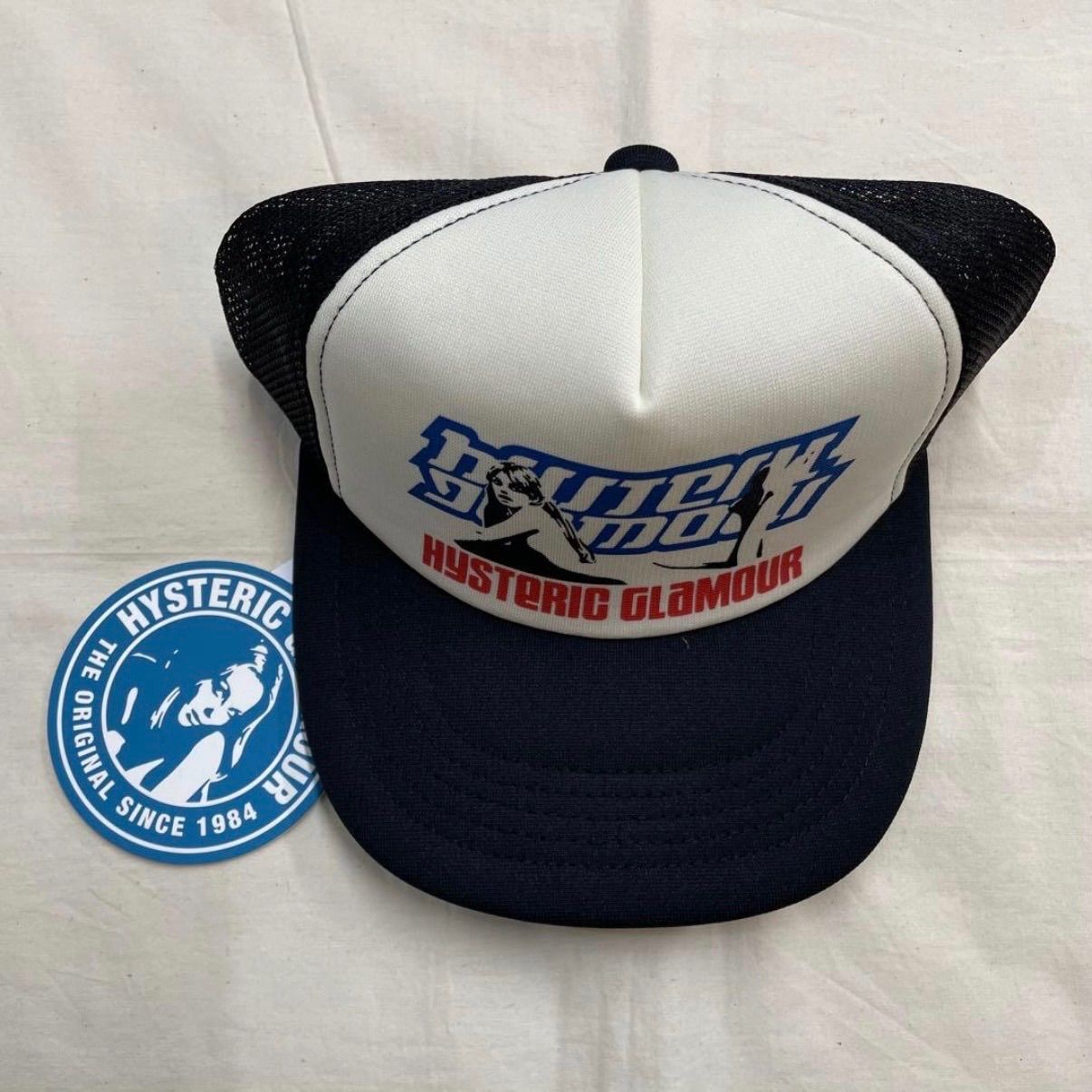 新品未使用 HYSTERIC BOX メッシュキャップ 02261QH04 HYSTERIC