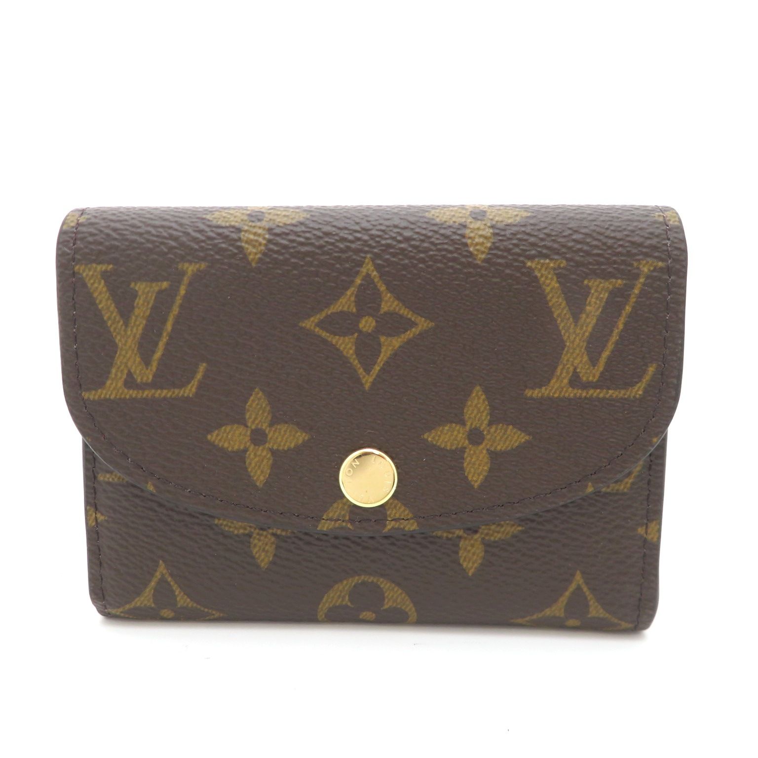 LOUIS VUITTON ルイ・ヴィトン ポルトモネ・ロザリ M41939 カードケース コインケース モノグラム フューシャ【中古】【473】