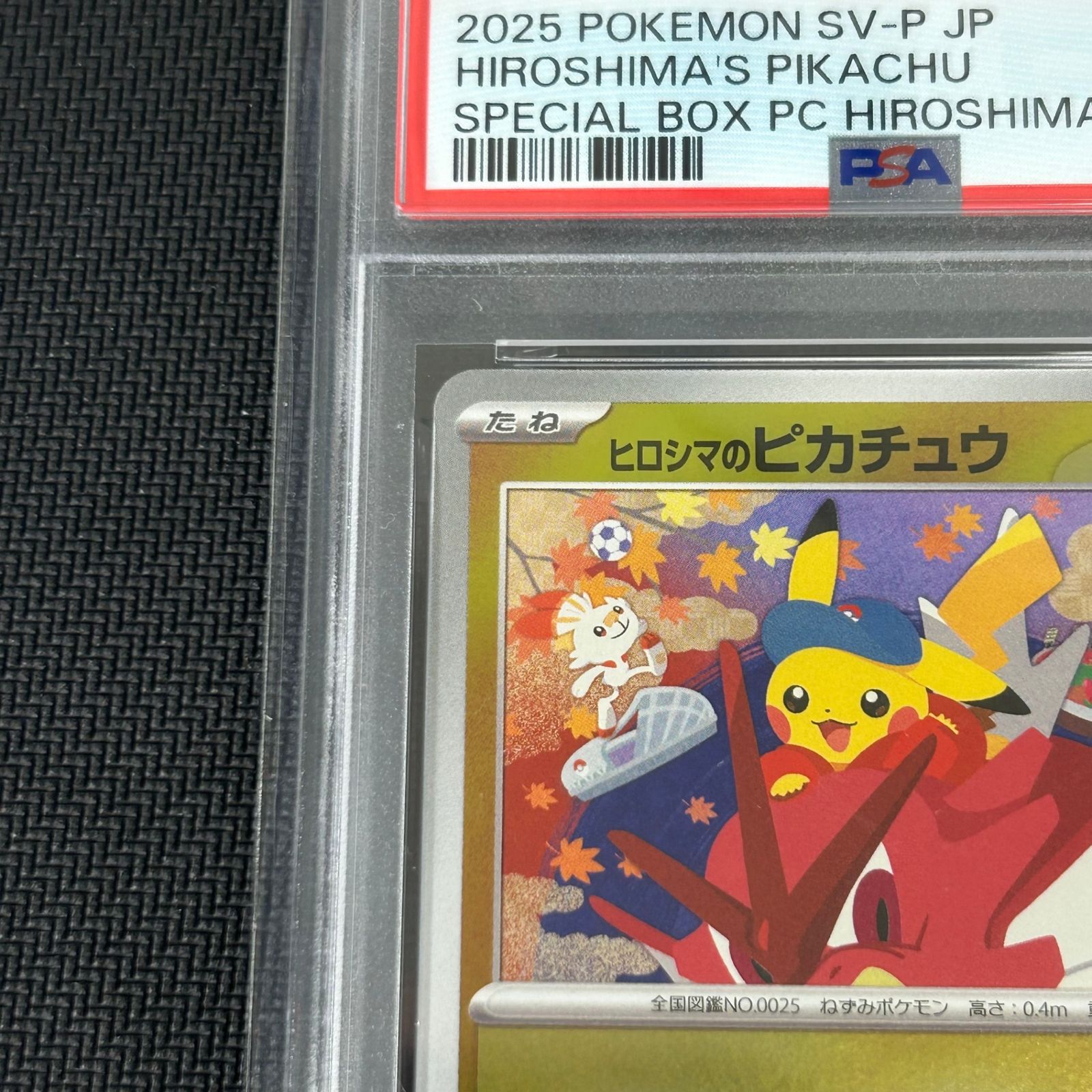PSA10 ポケカ ヒロシマのピカチュウ PROMO プロモ 261/SV-P スペシャル