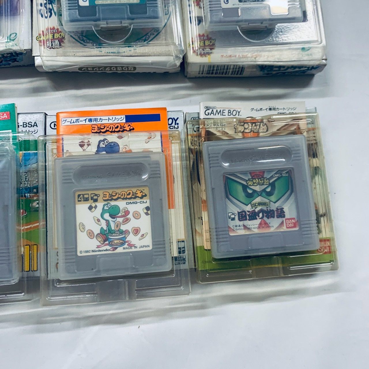 GB ゲームボーイ 9個 ソフト 箱付き まとめ セット 動作未確認