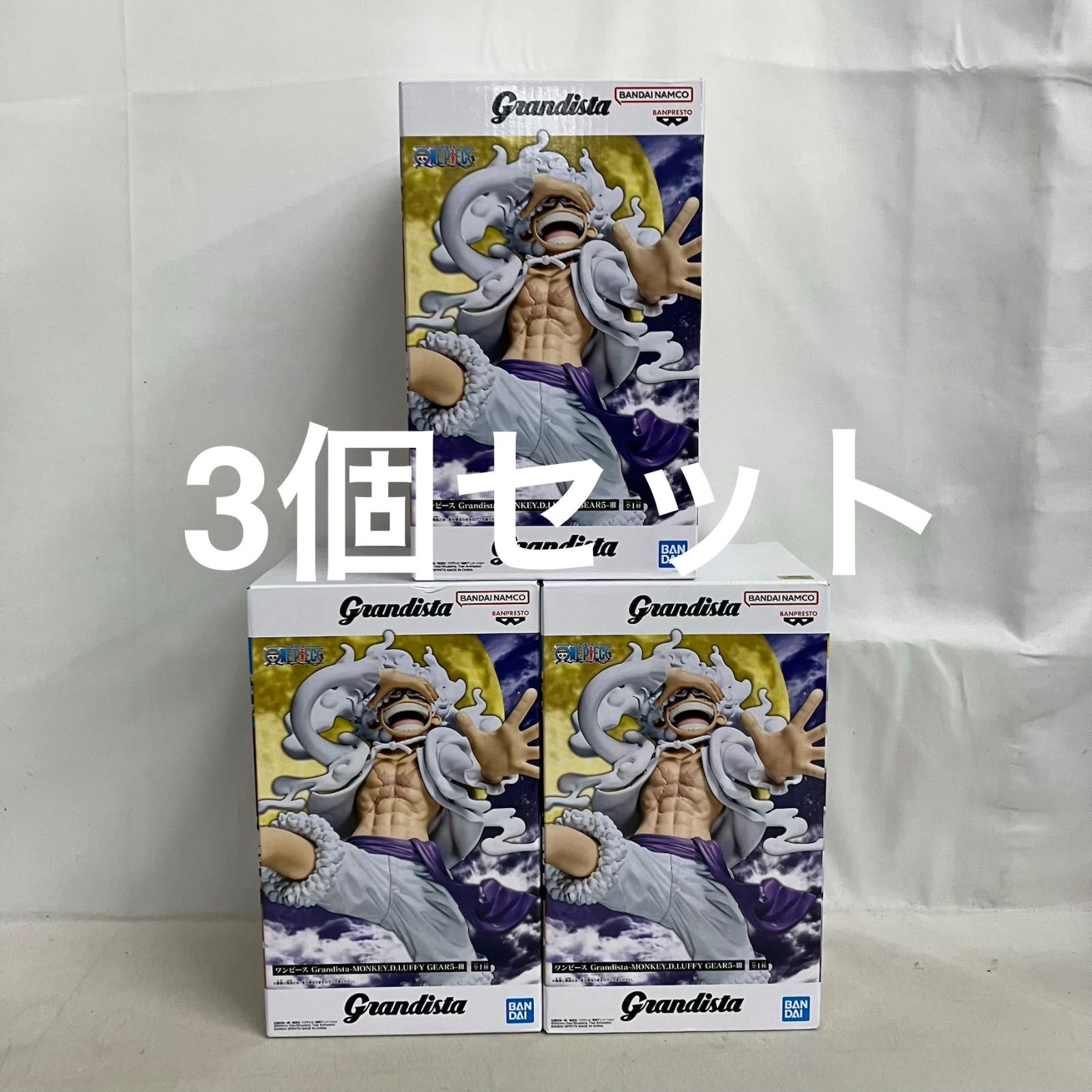 ワンピース フィギュア ギア5 ニカ 3種セット 未開封 フィギュア