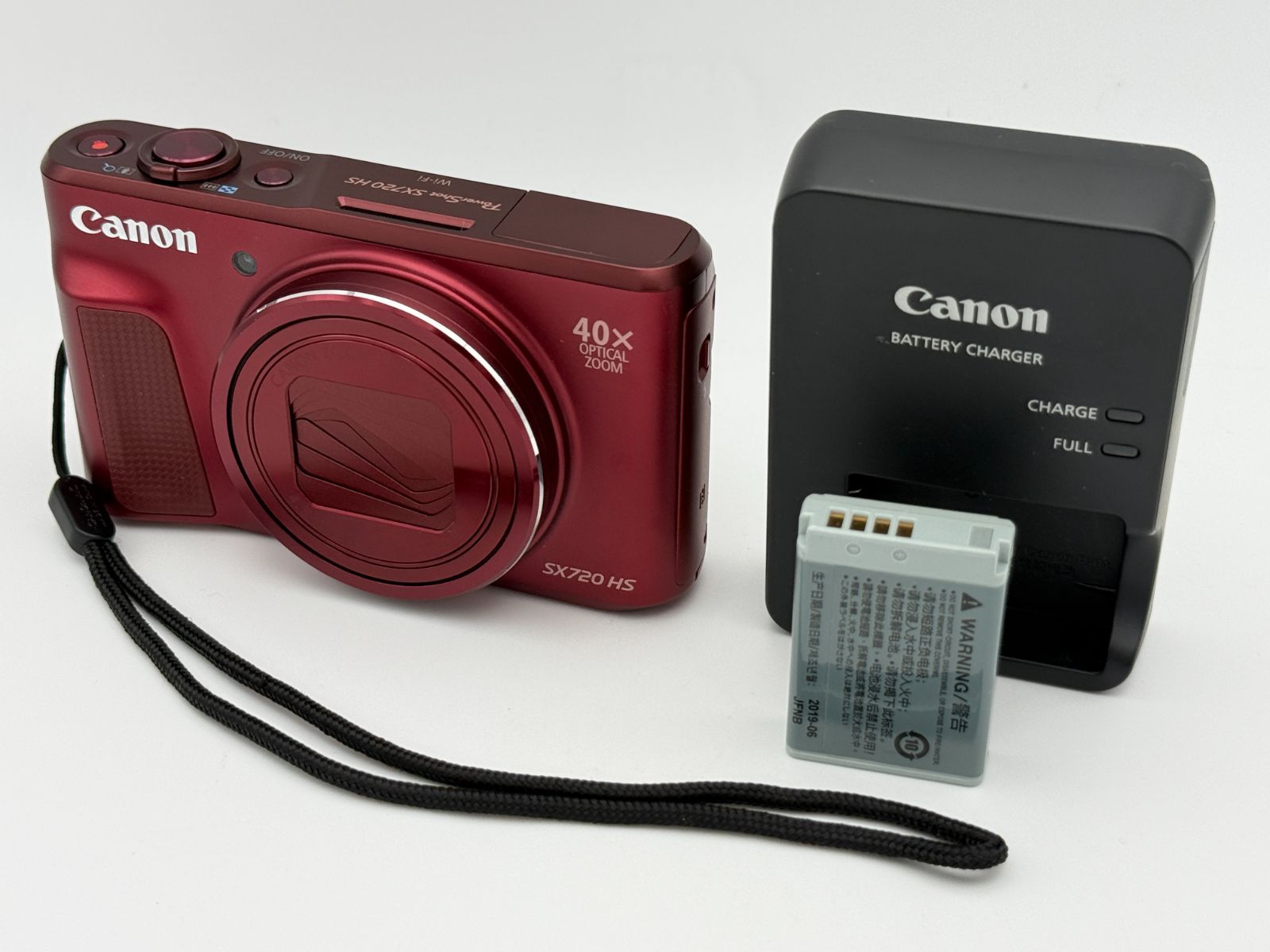 [굿] 캐논 캐논 파워샷 SX720 HS 레드 컴팩트 디지털 카메라