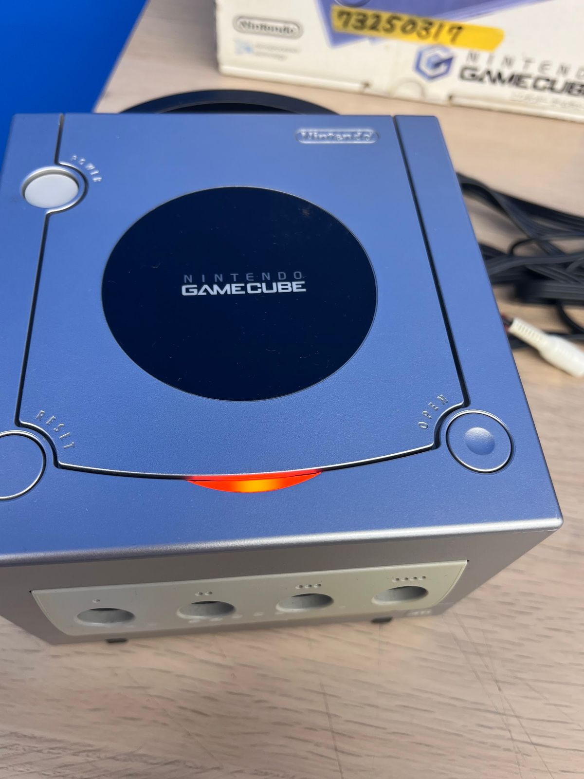 動作未確認】Nintendo ゲームキューブ 本体 シルバー コントローラー