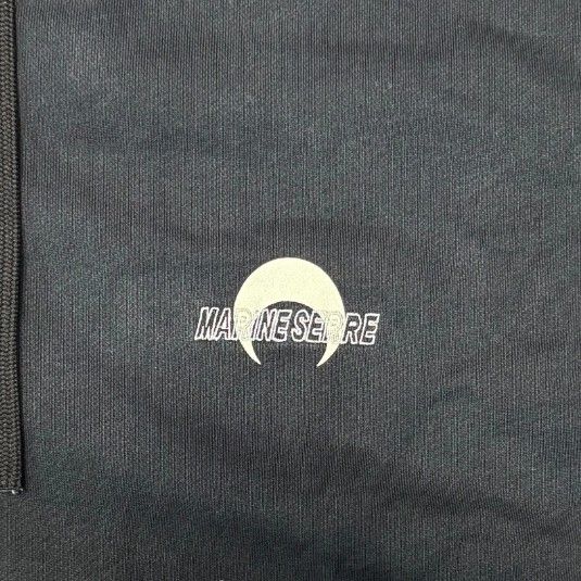 MARINE SERRE Moon Logo Zip Hoodie ムーンロゴジップフーディ