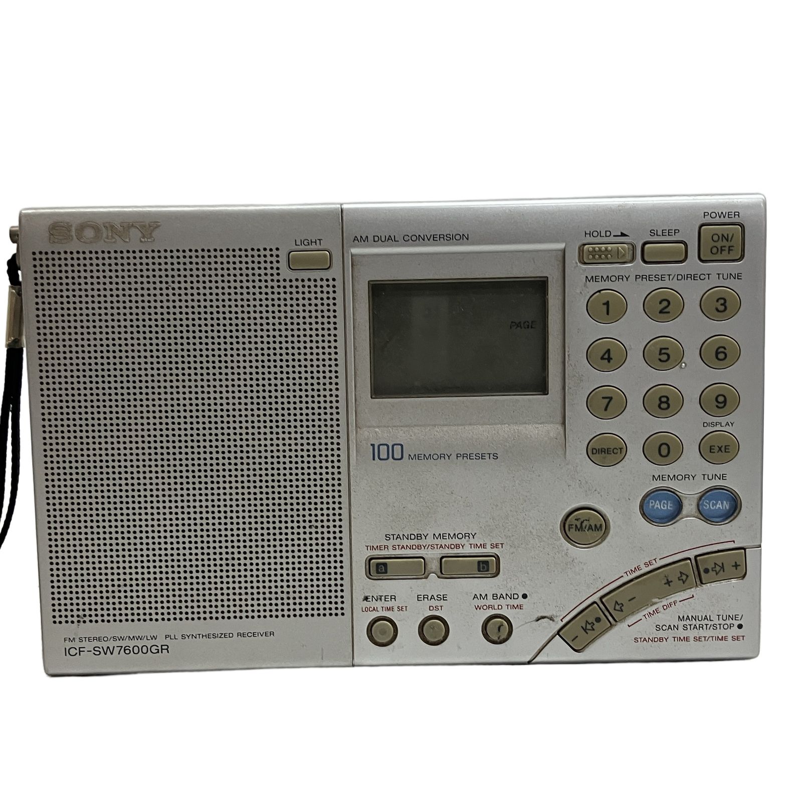 SONY ICF-SW7600GR ソニー ラジオ ポータブルラジオ ジャンク