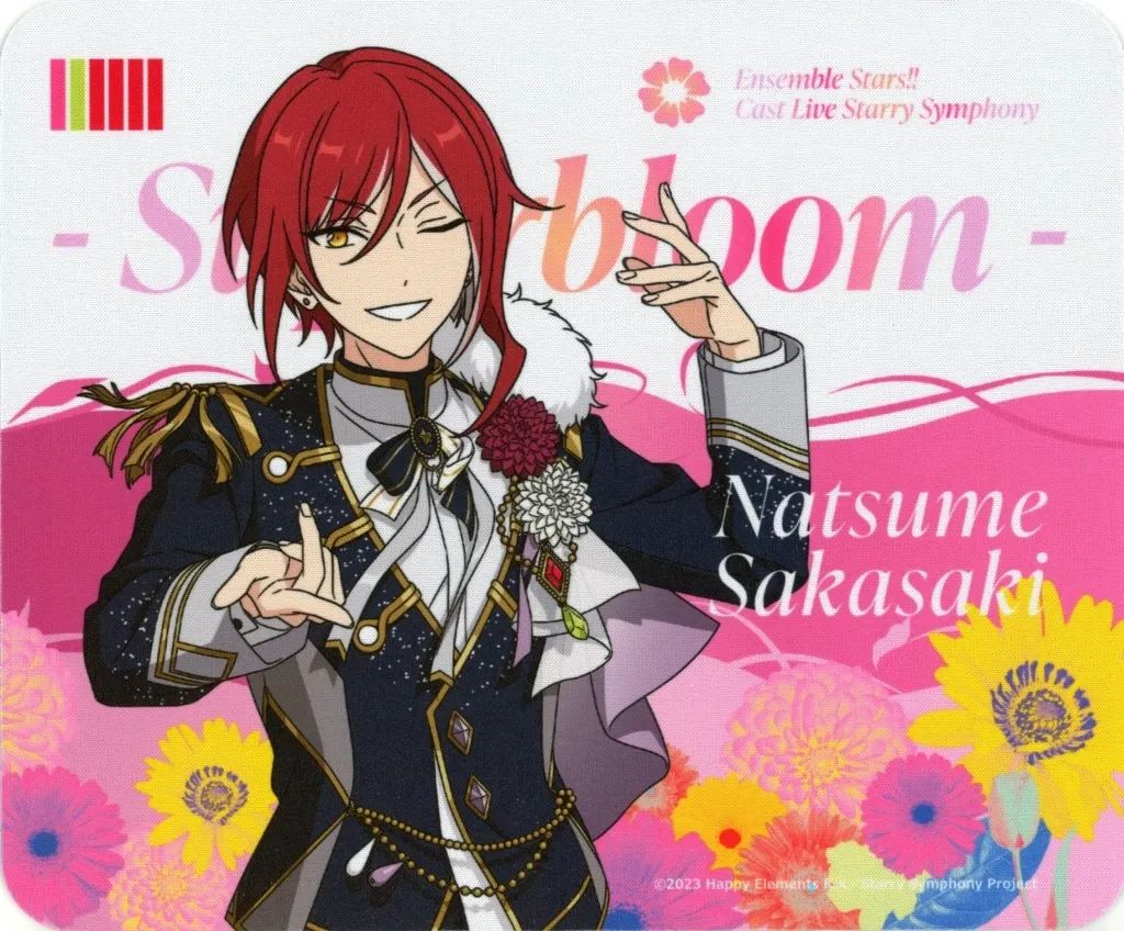 [Used] Mouse Pad Backend Natsume Mouse Pad “Ansan Buru Stars!! Cast Live Starry Symphony - Superbloom - x Iron Man of Karaoke”