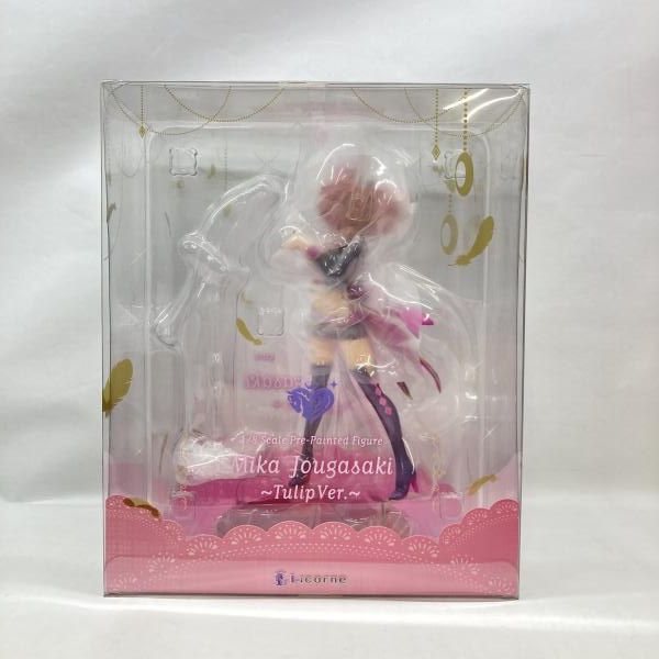 中古】リコルヌ 城ヶ崎美嘉 Tulip Ver. 1/8 開封品 アイドルマスター