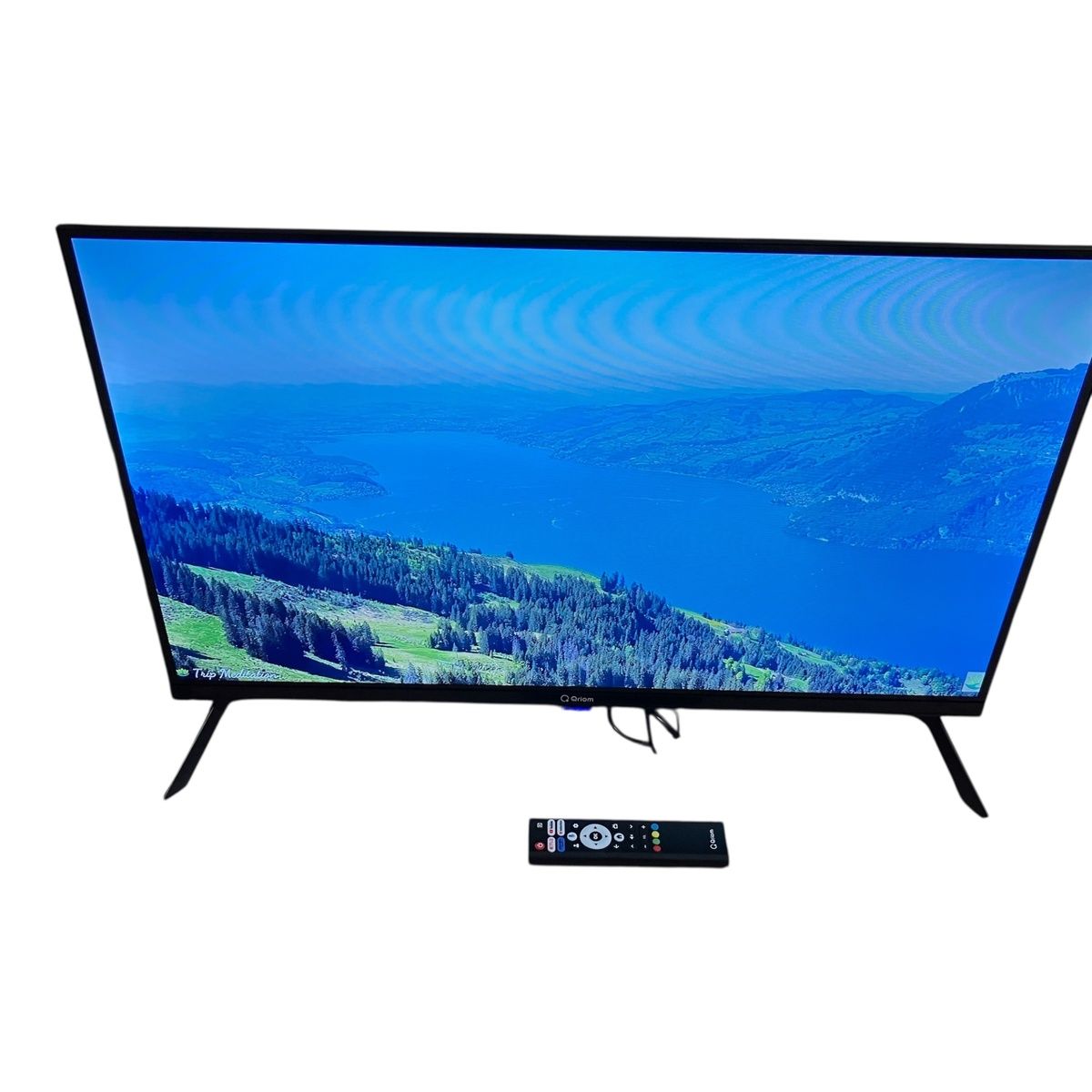■ 美品 Qriom QRK-32TLHD5 32V型 チューナー非搭載 ハイビジョン スマートテレビ 2026年製 2741260,2741260
