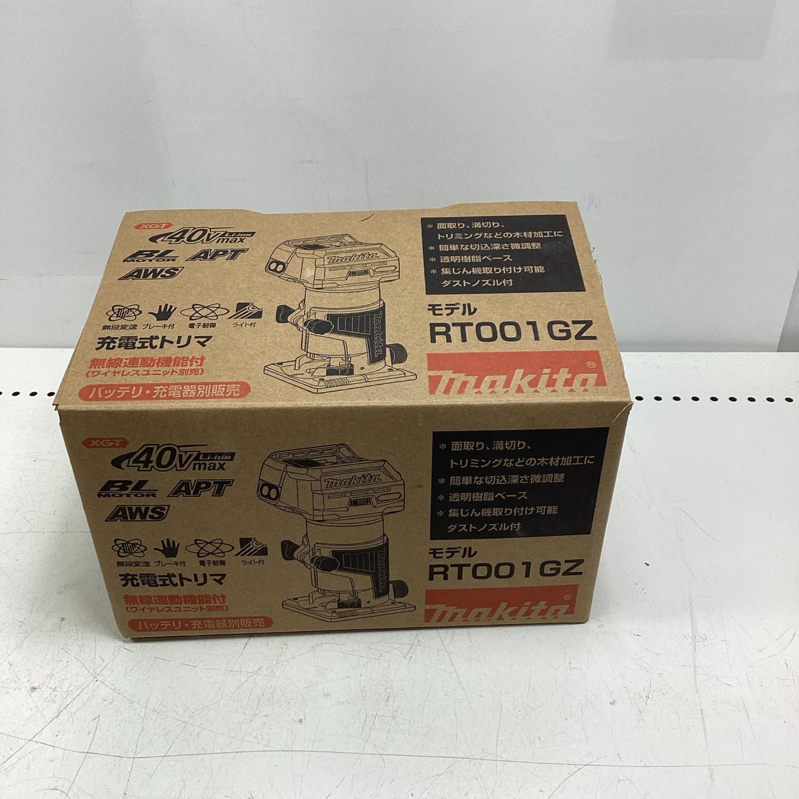 MAKITA マキタ トリマー RT001GZ ブルー