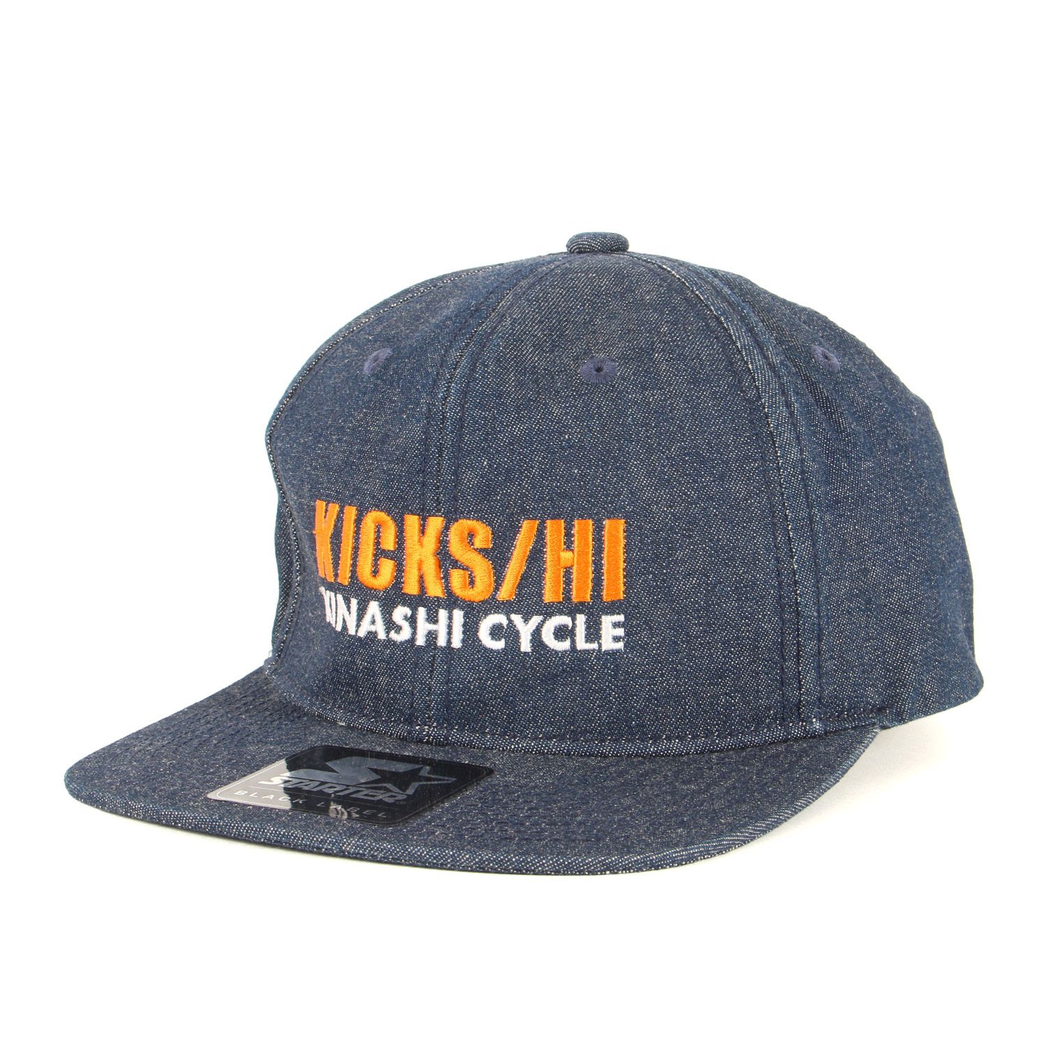 KINASHI CYCLE 木梨サイクル キャップ インディゴ サイズ:ONE SIZE