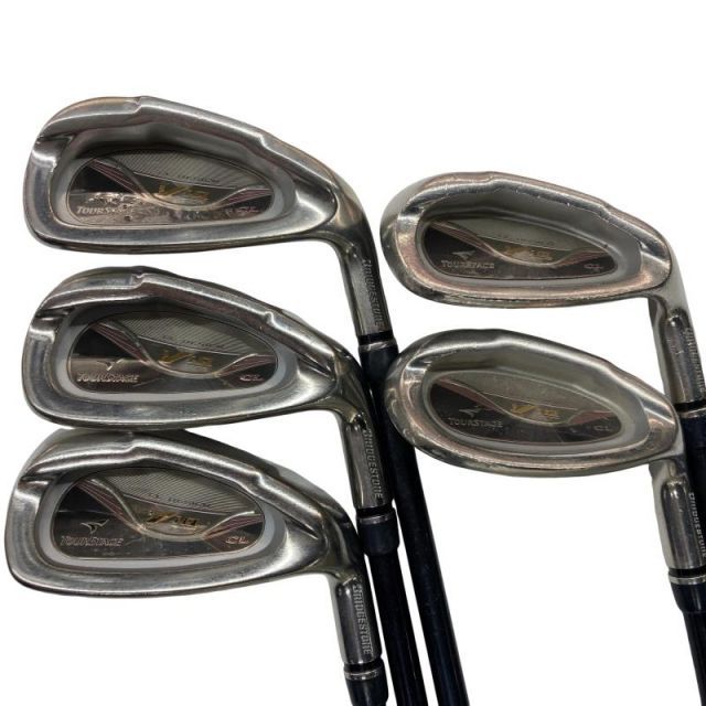 【中古】 ブリヂストン TOURSTAGE ViQ CL(2008) 6S (クリスタルピンク) レディース アイアンセット IR VI-40 (フレックスL) レディース 女性用 右利き 右用 Dランク ゴルフクラブ 16,927円