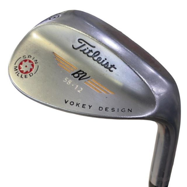 [Used] Titleist VOKEY SPIN MILLED (2009) 58°/12° USA Wedge WG Dynamic Gold (Flex Others) Mens Men's Right Handed Right C Rank Golf Club