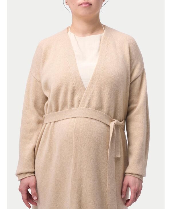 ゴビ カシミヤ レディース アンダーウェア ナイトウェア マタニティ Gobi Cashmere Maternity Long Cashmere Robe Neutralnavajo
