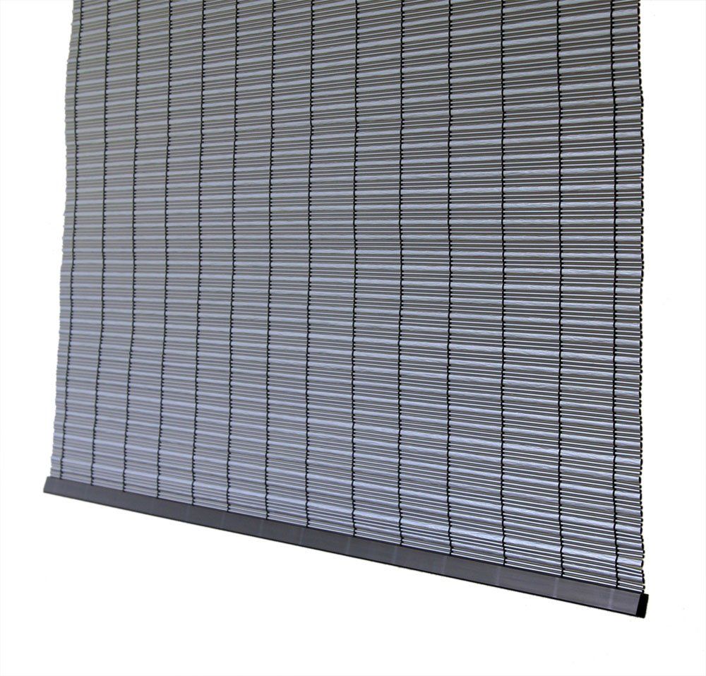 三宅製簾 すだれ PP グランツ 88×180 シルバー 1