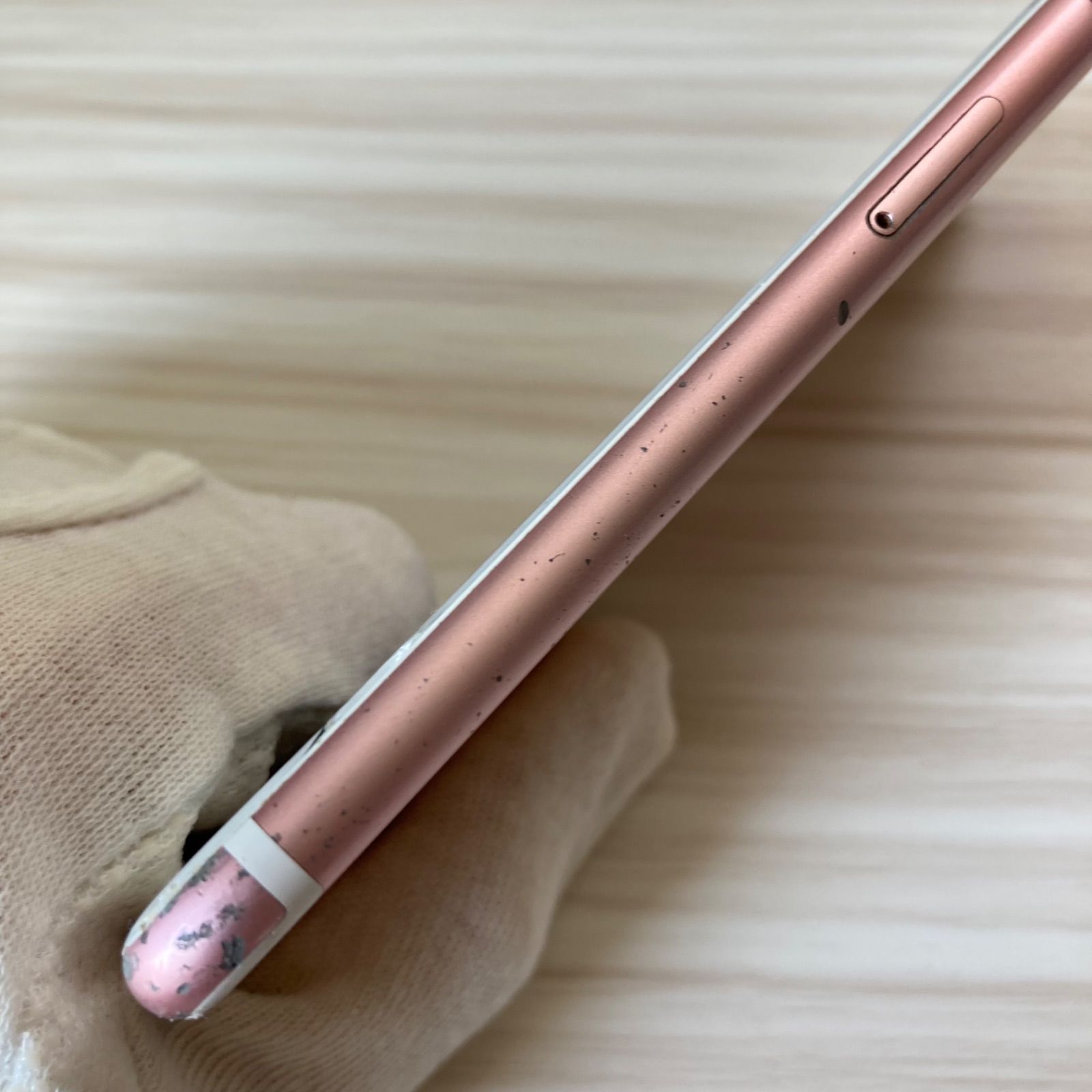 iPhone7 128GB ROSE GOLD SIMフリー 傷や汚れあり - メルカリ