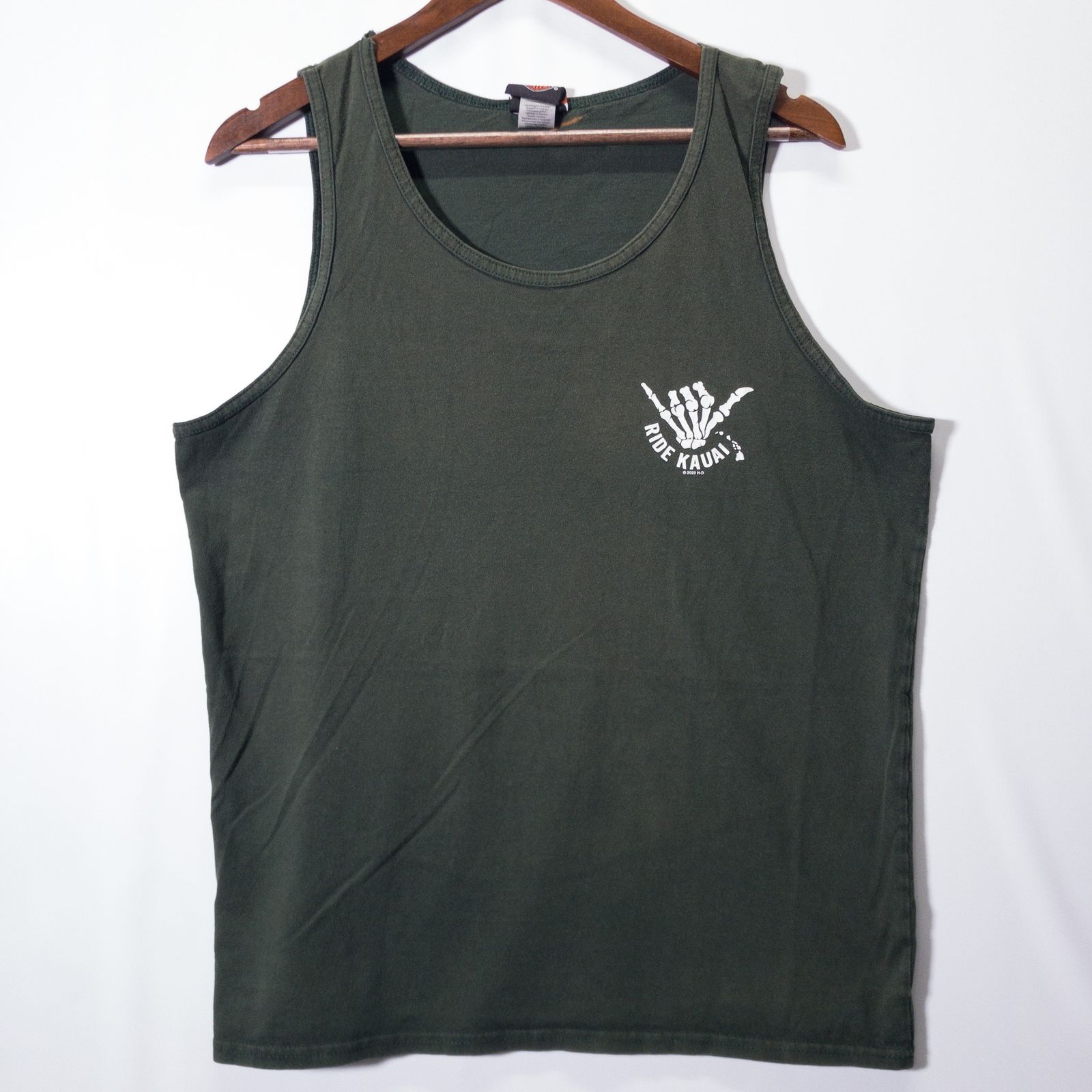 クロムハーツ RIB TANK ホースシュープリントタンクトップ メンズ XL