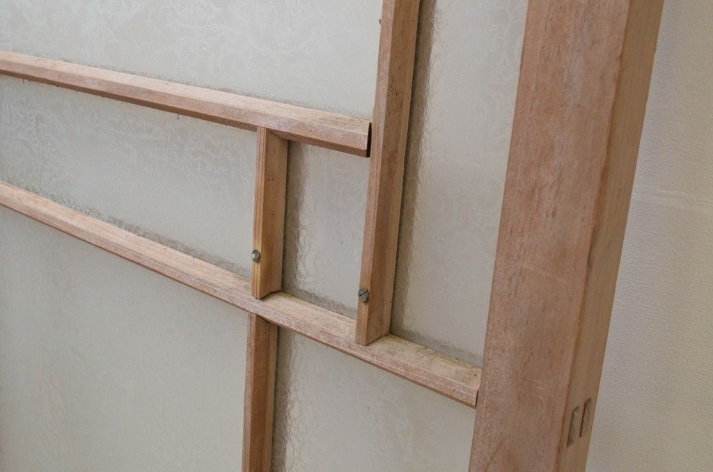 ▼現状販売▼ FIXガラス窓1枚 アンティーク建具 昭和初期 大正ロマン レトロ 4～7営業日前後で発送(※修理加工希望の方3ヶ月程で発送) R-067550
