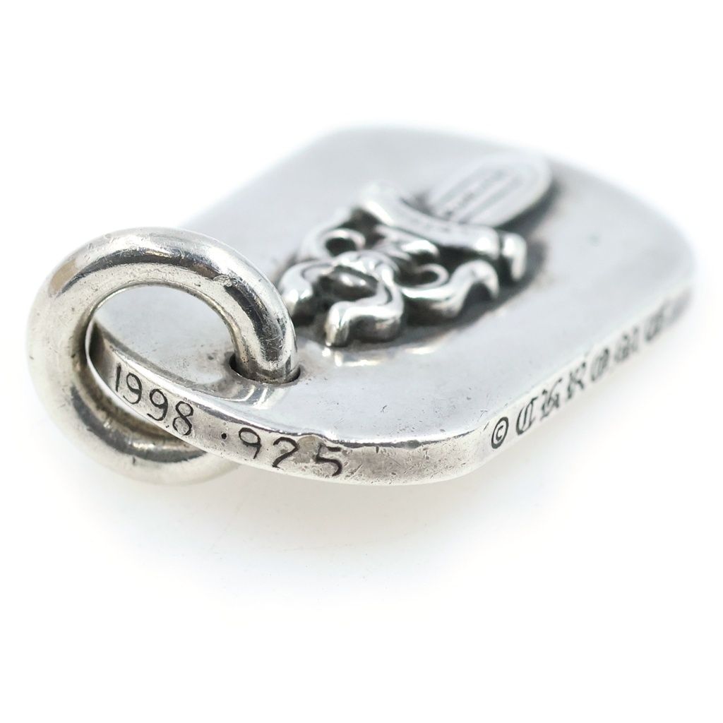 CHROME HEARTS (クロムハーツ) RAISED DAGGER DOGTAG レイズドダガー