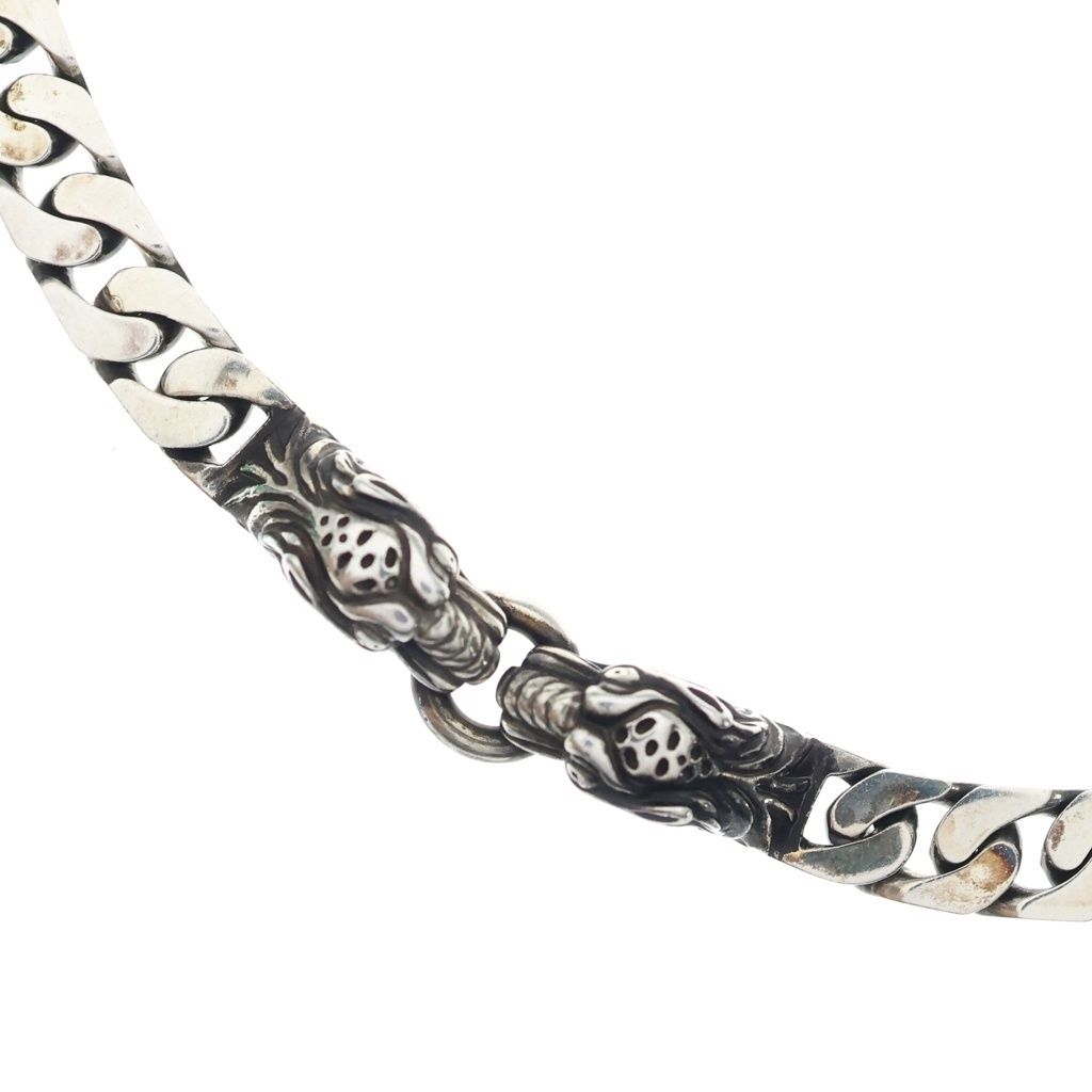 GUCCI (グッチ) タイガーヘッド チェーン ネックレス SV925 627286 33,784円